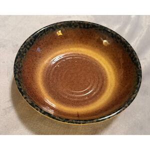 VTG Il Mulino New York Melamine Bowl Speckled Brown Cereal 8" Restaurant Ware